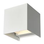 D'Lite Wandleuchte Elingen Aluminium Weiß Up & Down 4.9W 480lm - 830 Warmweiß | IP65