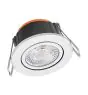 Ledvance Led-Spot Combo Adjust Aluminium Weiß 6W 600lm 60D - 827-830-840 CCT | 82mm - Ausschnitt 68mm - IP65