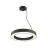SLV Medo Cercle  60 Suspension Luminaire Aluminium Noir 26W 4000lm 110D - 930-940 CCT | Meilleur Rendu De Couleur - Dali Dimmable 