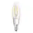 Osram Superstar Classic LED E14 Bougie Filament Claire 4W 470lm - 822-827 Dim To Warm | Dimmable - Remplacement 40W