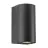Nordlux Canto Applique Murale Aluminium Noir Up & Down | Convient pour 2x GU10
