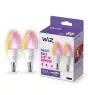 Pack duo 2x WiZ Smart LED E14 Bougie Dépolie 5W 470lm | Meilleur Rendu De Couleur - Dimmable - Remplacement 40W