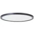 Brilliant Brennan Plafonnier Plastique Noir Blanc 13W 2000lm - 840 Blanc Froid | 294mm - IP44 - 3 Niveaux De Gradation Dimmable