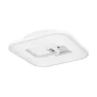 Eglo Mur et Plafonnier Tiriolo Échantillon Blanc Argent 16.2W 2100lm - 840 Blanc Froid | IP20 